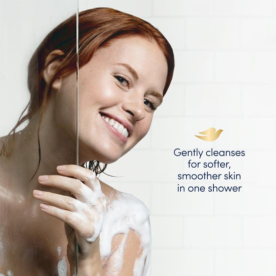 Dove Hydrate Body Wash 0% Sulfate SLES for Softer & Smoother Skin 225ml, 4 Pack