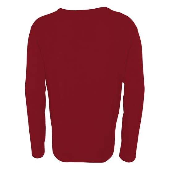 Premier Mens V-Neck Knitted Sweater (Burgundy) - Image 2