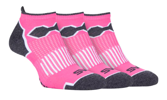 Lote de 3 Calcetines cortos de running para mujer con soporte para el arco del pie - Image 1