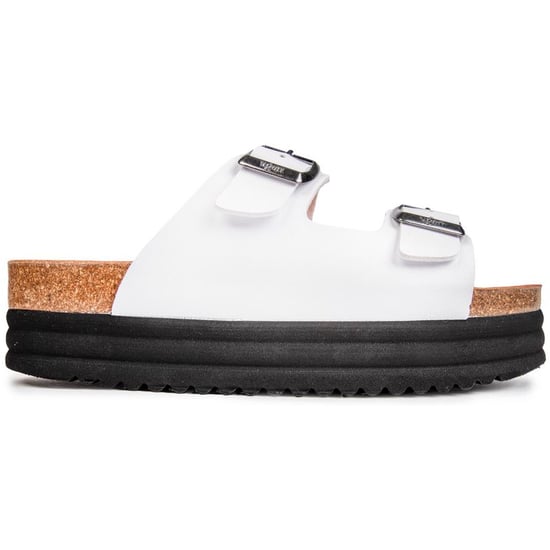 V.gan Vegan Plum Footbed Sandals
