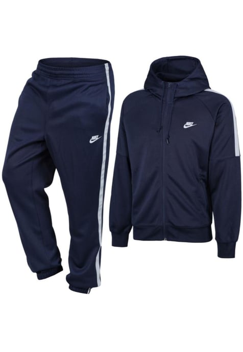 Chándal con capucha en azul marino Tribute de Nike para hombre - Image 1