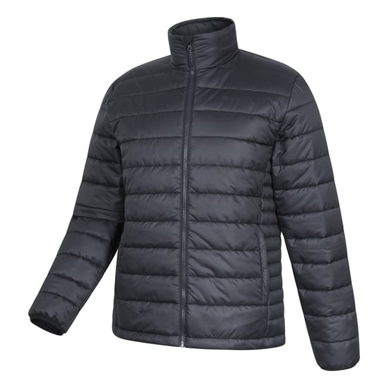 Mountain Warehouse Mens Deaks Water Resistant Padded Jacket (Black) - Image 4