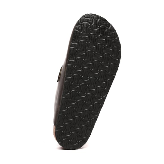 Sandalias EVER AU Men Hardhead Leather Comfort Clog - Piel engrasada marrón - Image 5