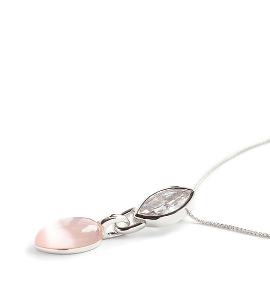 Orphelia Women's 925 Sterling Silver Set: Chain-Pendant + Earrings - Silver SET-5915 - Image 3