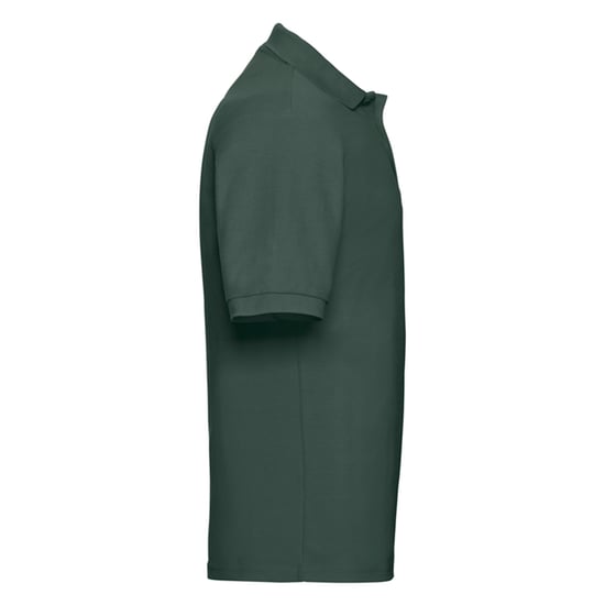 Russell Mens Classic Polycotton Polo Shirt (Bottle Green) - Image 3