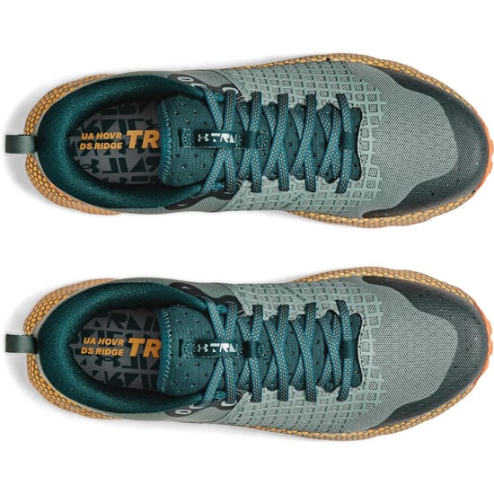 Men's Under Armour UA HOVR Ridge Trail Running Shoes in Green - Image 5