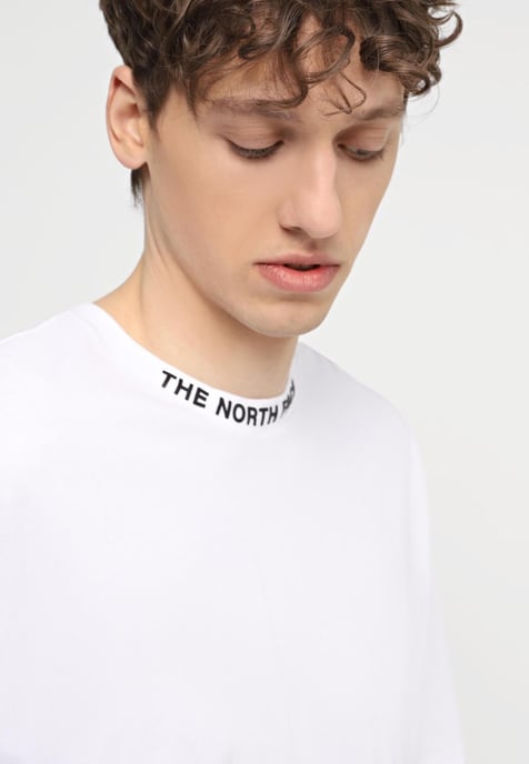 Camiseta The North Face Zumu S/S para hombre en blanco - Image 4