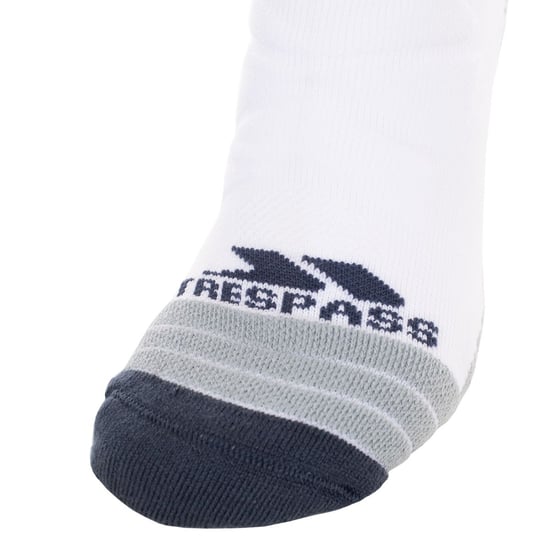 Trespass Unisex Adult Elevation Sports Socks (White) - Image 4