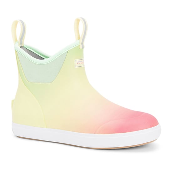 Xtratuf Ankle Deck Rubber Yellow Aurora Wellington Boots - Image 1