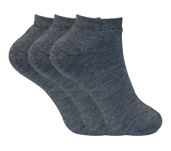 3 Pares de Calcetines Térmicos Acolchados de Corte Bajo para Mujer - Image 1