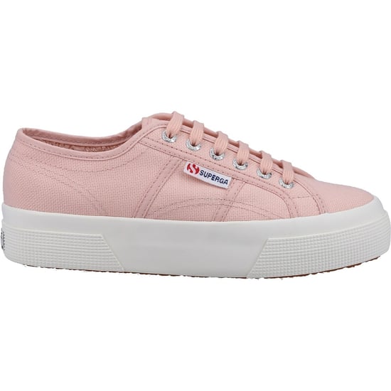 Superga 2740 Platform Cotton Women's Pink Blush Trainers - Image 4