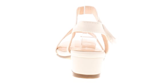 Miss Riot Girls Sandals Strappy Heeled Rosie white