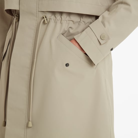 Alva Womens Waterproof Jacket Taupe
