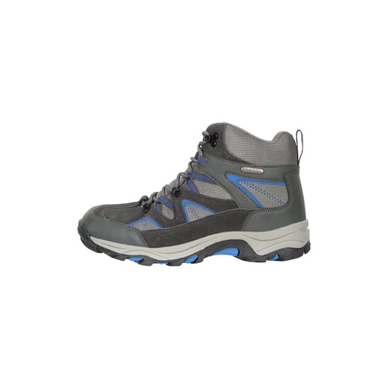 Mountain Warehouse Mens Rapid Suede Hiking Boots (Dark Grey) - Image 3