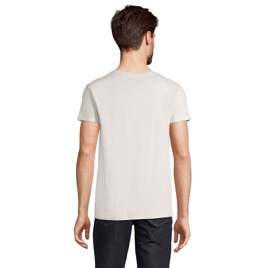 SOLS Mens Pioneer Organic Cotton T-Shirt (Off White) - Image 2