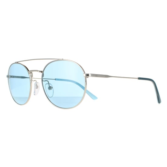 Gafas de sol Calvin Klein CK18116S 046 Nickel fixed azul claro - Image 2