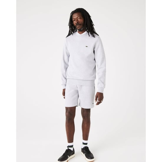 Lacoste men's fleece sweatshirt with round neckline - Image 1
