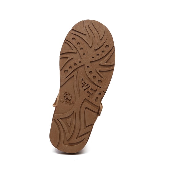 EVER AU Women Parrot Short Classic Boots - Chestnut