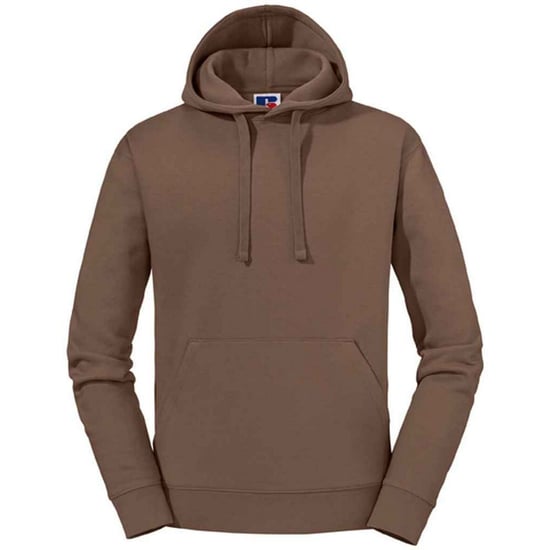 Russell Mens Authentic Hoodie (Mocha Brown) - Image 1