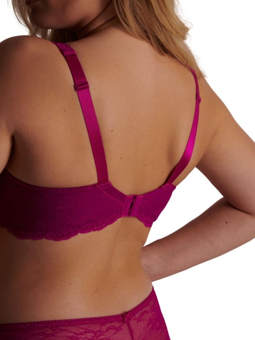 Danse Des Sens Half-Cup Bra - Irresistible Red