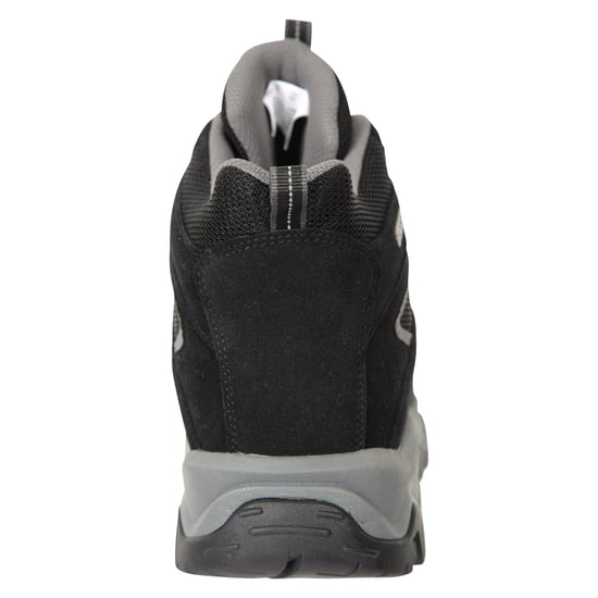 Mountain Warehouse Mens Voyage Suede Waterproof Boots (Black) - Image 2