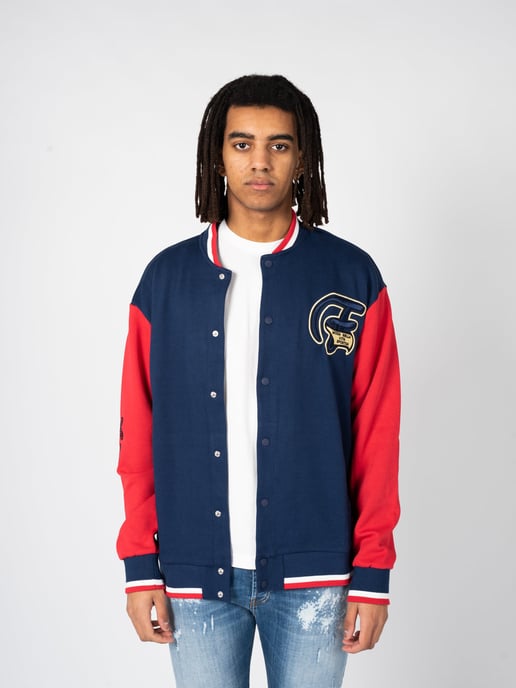 Fila Chaqueta Zurow del hombre rojo, azul oscuro - Image 3