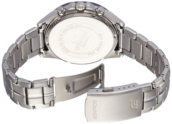 Casio Edifice Men's Silver Watch EFR-556D-1AVUEF - Image 3