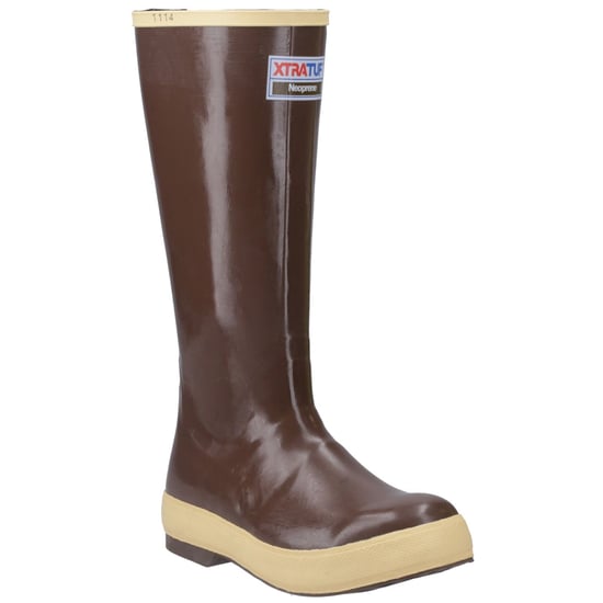 Xtratuf Legacy 15" Plain Toe Rubber Copper/Tan Wellington Boots - Image 1