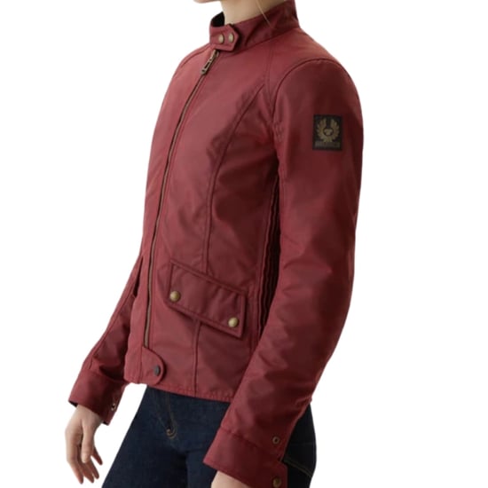 Chaqueta roja Racing de algodon encerado Antrim de Belstaff - Image 3