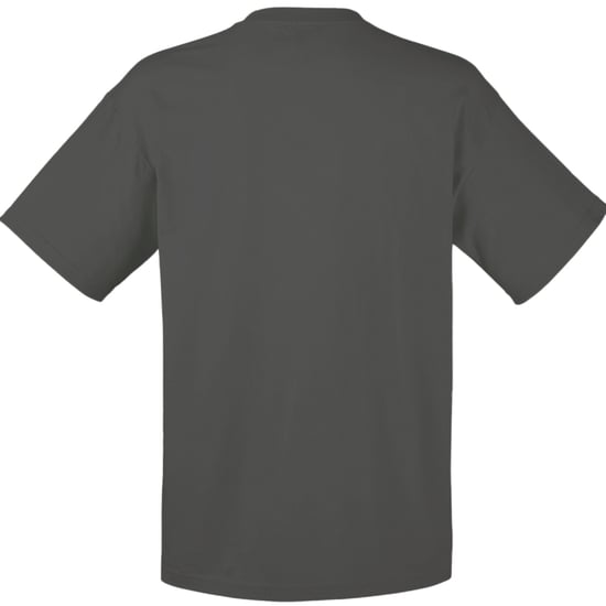 Fruit Of The Loom Mens Valueweight V-Neck, Short Sleeve T-Shirt (Light Graphite) - Image 2