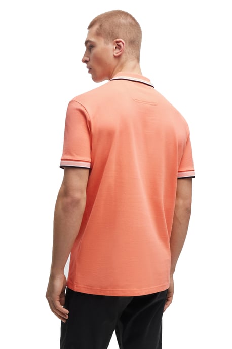 Boss Paddy Polo Shirt Open Red - Image 3