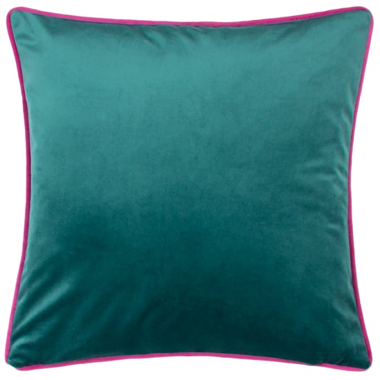 Kate Merritt Floral Collage Piped Cushion - Image 2