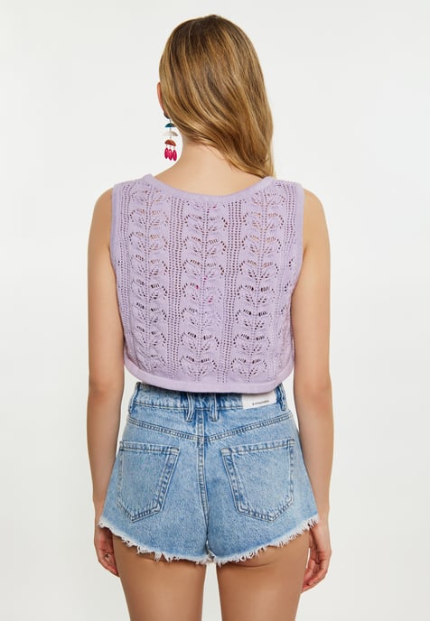 Mymo top women lavender - Image 5