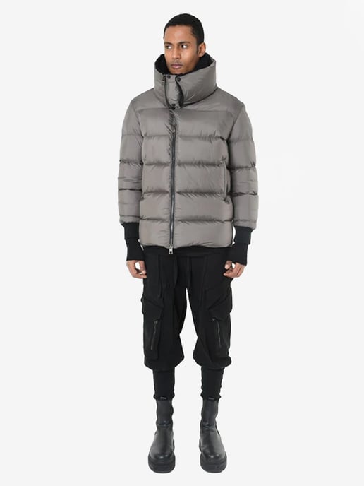 La Haine Inside Us Chaqueta Zimowa del hombre Gris - Image 2