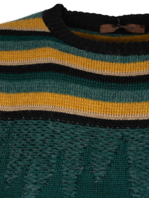 Takeshy Kurosawa Suéter Degrade del hombre amarillo, verde - Image 6