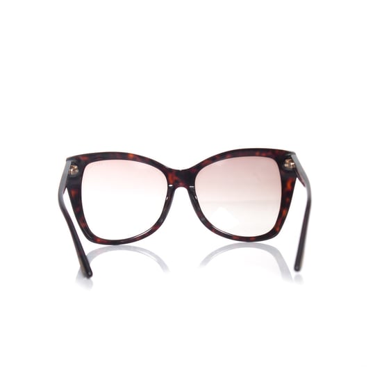 Brown oversized Carli sunglasses - Image 4