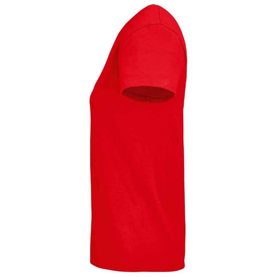 SOLS Womens/Ladies Pioneer Organic T-Shirt (Red) - Image 2