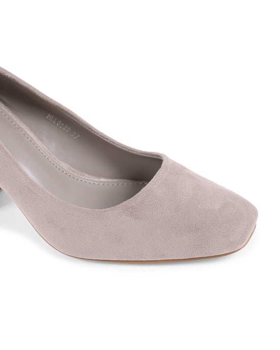 19V69 Italia Tacones para Mujer Beige - Image 4