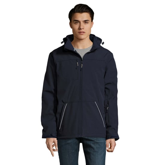 SOLS Mens Rock Padded Soft Shell Jacket (French Navy) - Image 1