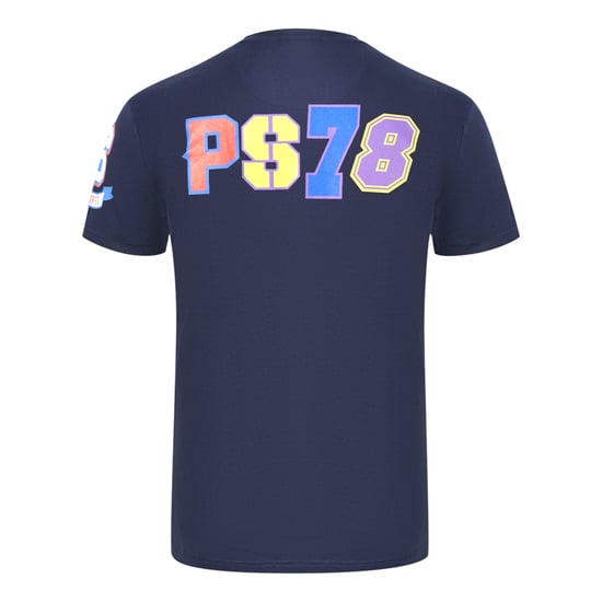 Plein Sport camiseta azul marino con logos multicolores - Image 2