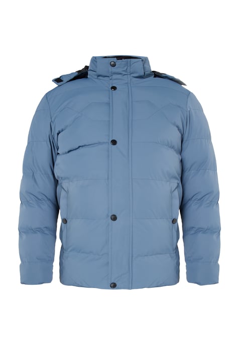 Mo Padded quilted jacket Men jeans blue - Image 1