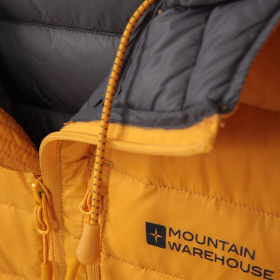 Mountain Warehouse Mens Henry II Extreme Down Filled Padded Jacket (Mustard) - Image 5