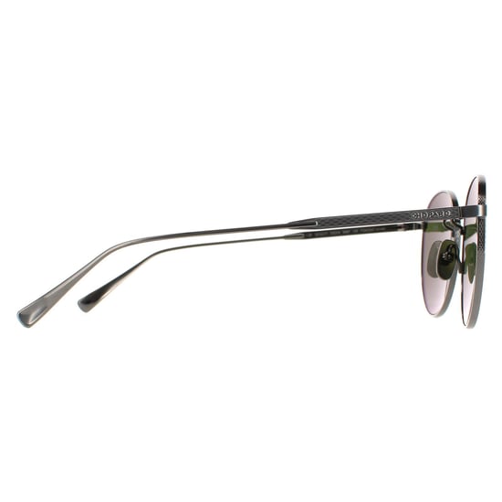 Chopard Round Unisex Polished Grey Green Polarized SCHC77M