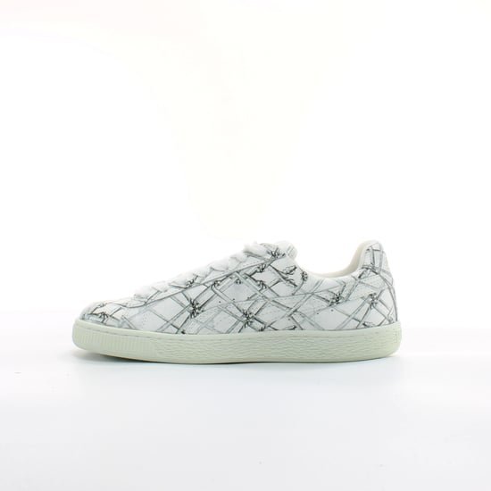 Puma States x Swash London Bones White Leather Mens Lace Up Trainers 360710 01