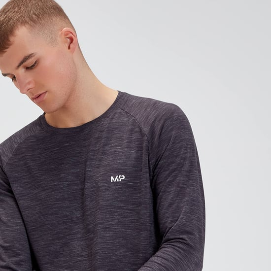 MP Performance Long-Sleeve Top - Black Marl - Image 4