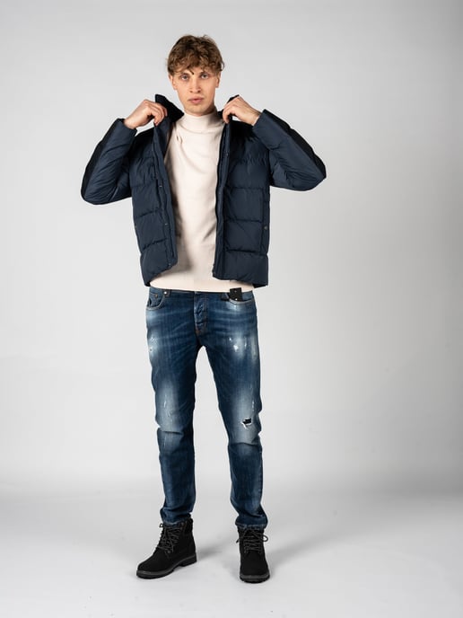 Chaqueta Geox Terence Hombre Azul - Image 5