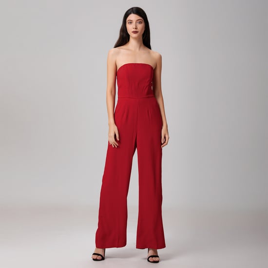 Minimalist bustier jumpsuit - Image 1