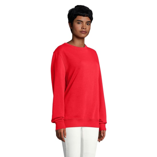 SOLS Unisex Adult Comet Organic Sweatshirt (Red) - Image 5