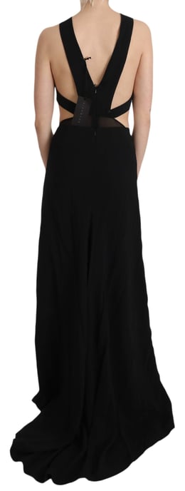 Vestido Maxi Cutout con Estrellas V de John Richmond - Image 3