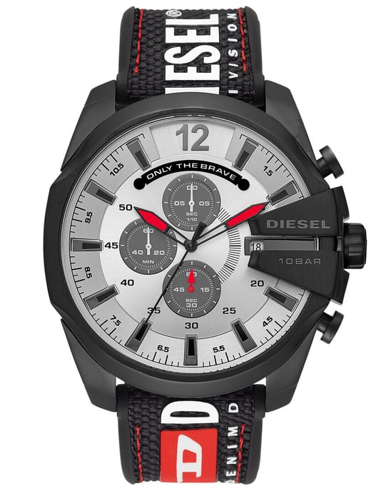 Diesel Mega Chief Men's Black Watch DZ4512 - Image 1